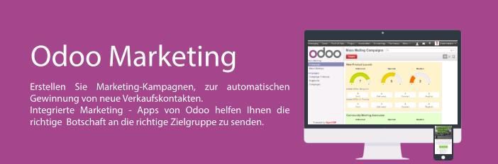 Odoo text and image block